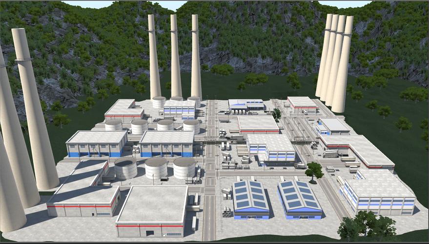 是指通过数字技术,3d建模技术等,将线下建设的实体工厂的产品生产流程